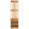 vidaXL Δέντρο χωλ "SANDNES" 45x40x159,5 εκ.Πεύκο μασίφ ξύλο
