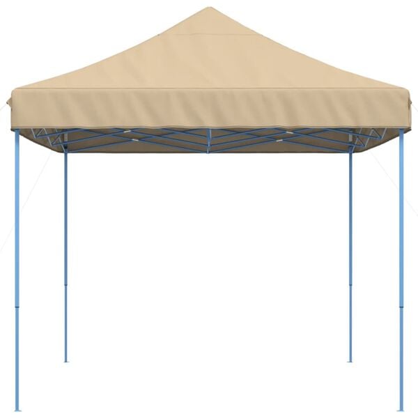 vidaXL Τέντα Εκδηλώσεων Πτυσσόμενη Pop-Up Μπεζ 440x292x315 εκ.
