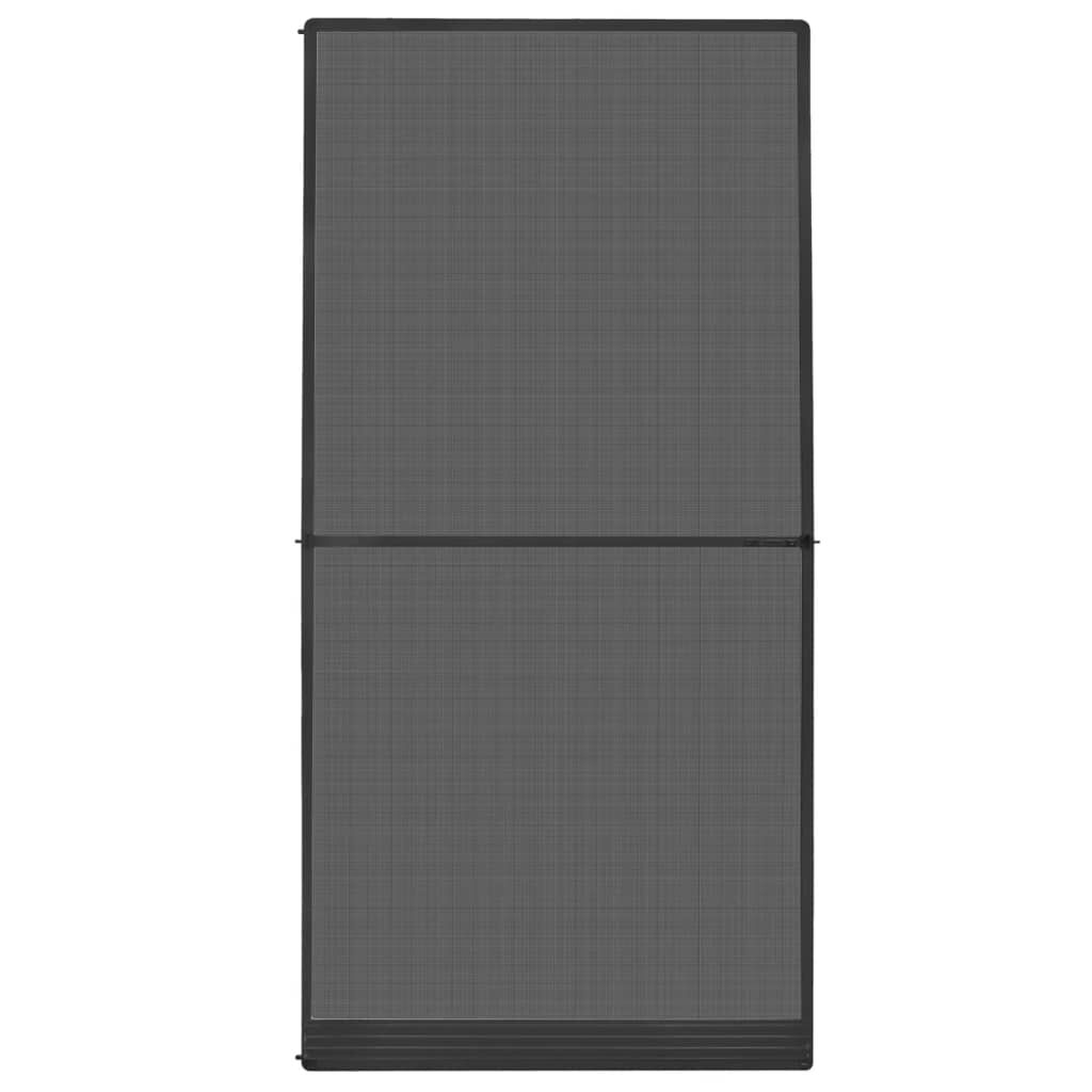 vidaXL Σήτα Πόρτας με Μεντεσέδες Ανθρακί 120 x 240 εκ.