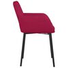 vidaXL Καρέκλες Τραπεζαρίας 2 τεμ. Μπορντό Βελούδινες
