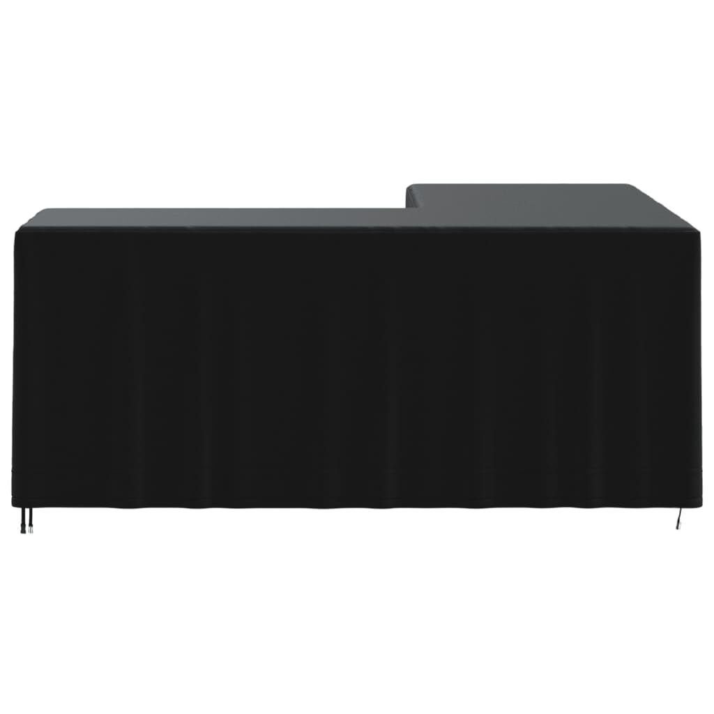 vidaXL Καλύμματα Γωνιακού Καναπέ 2 τεμ. 215x215x80 εκ. Ύφ. Oxford 420D