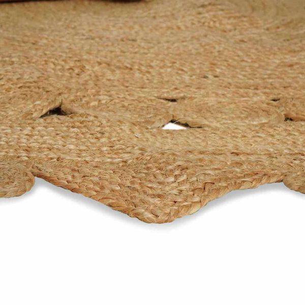 vidaXL Χαλί Μπεζ 122 x 183 cm Γιούτα