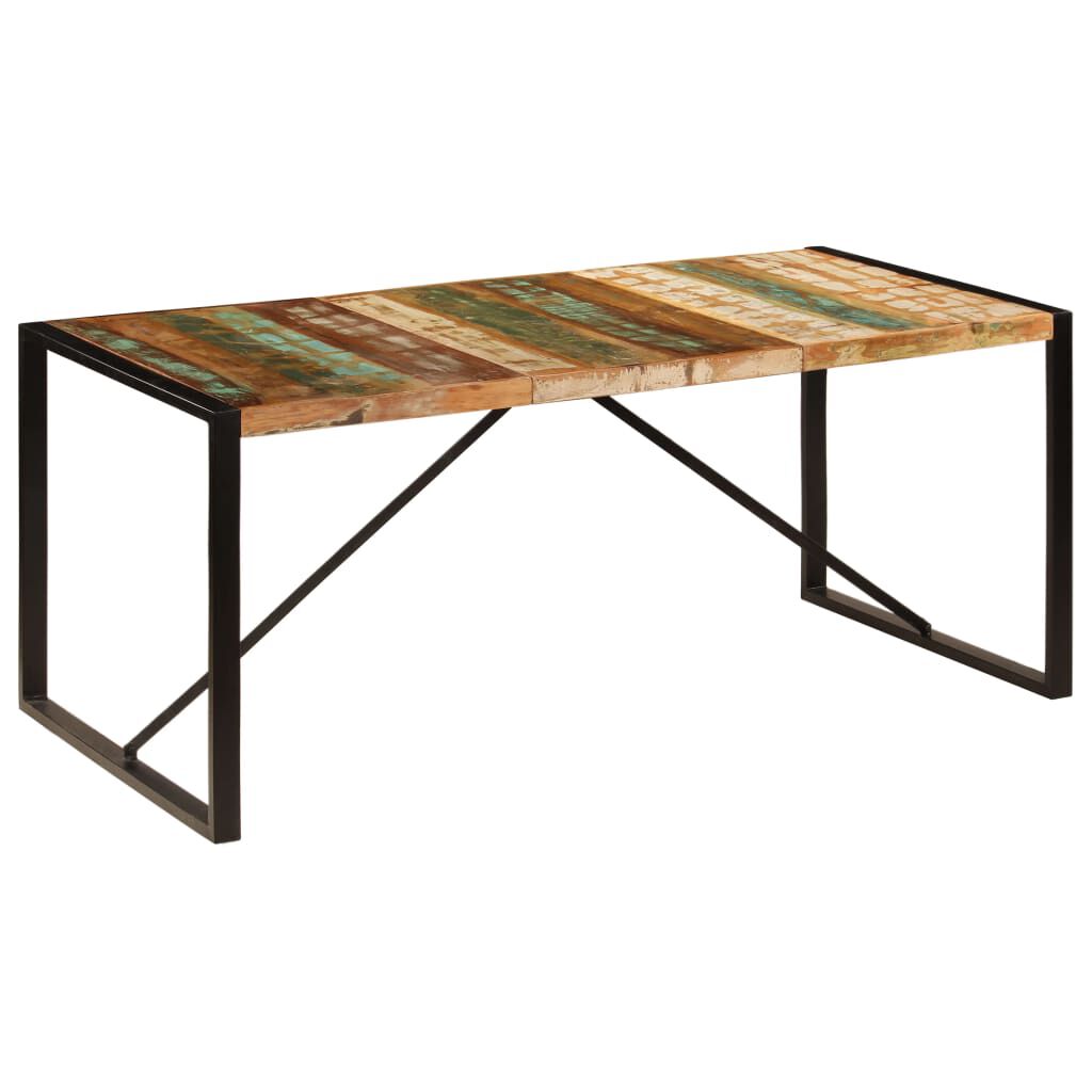 vidaXL Τραπεζαρία 180 x 90 x 75 εκ. από Μασίφ Ανακυκλωμένο Ξύλο