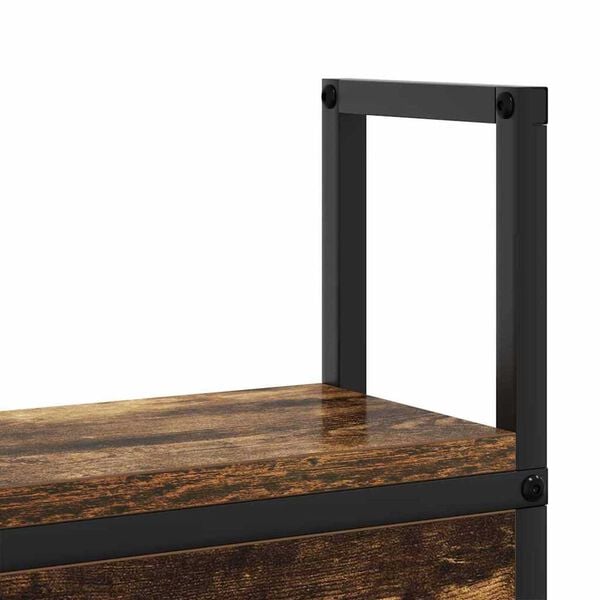 vidaXL Κεφαλάρι Αποθήκης Καπνιστή δρυς 75 cm Επεξεργασμένο ξύλο