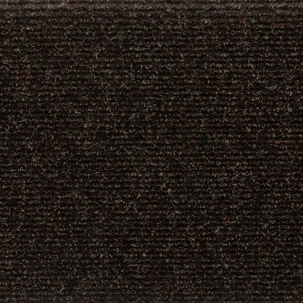 vidaXL Αυτοκόλλητα Πατάκια Σκαλιών 30 τεμ. 65x21x4 εκ. Σκούρο Καφέ Ορθογώνιο Άκρο