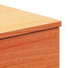 vidaXL Κομοδίνο Καφέ κεριού 37 x 35 x 18.5 εκ Μασίφ ξύλο πεύκου