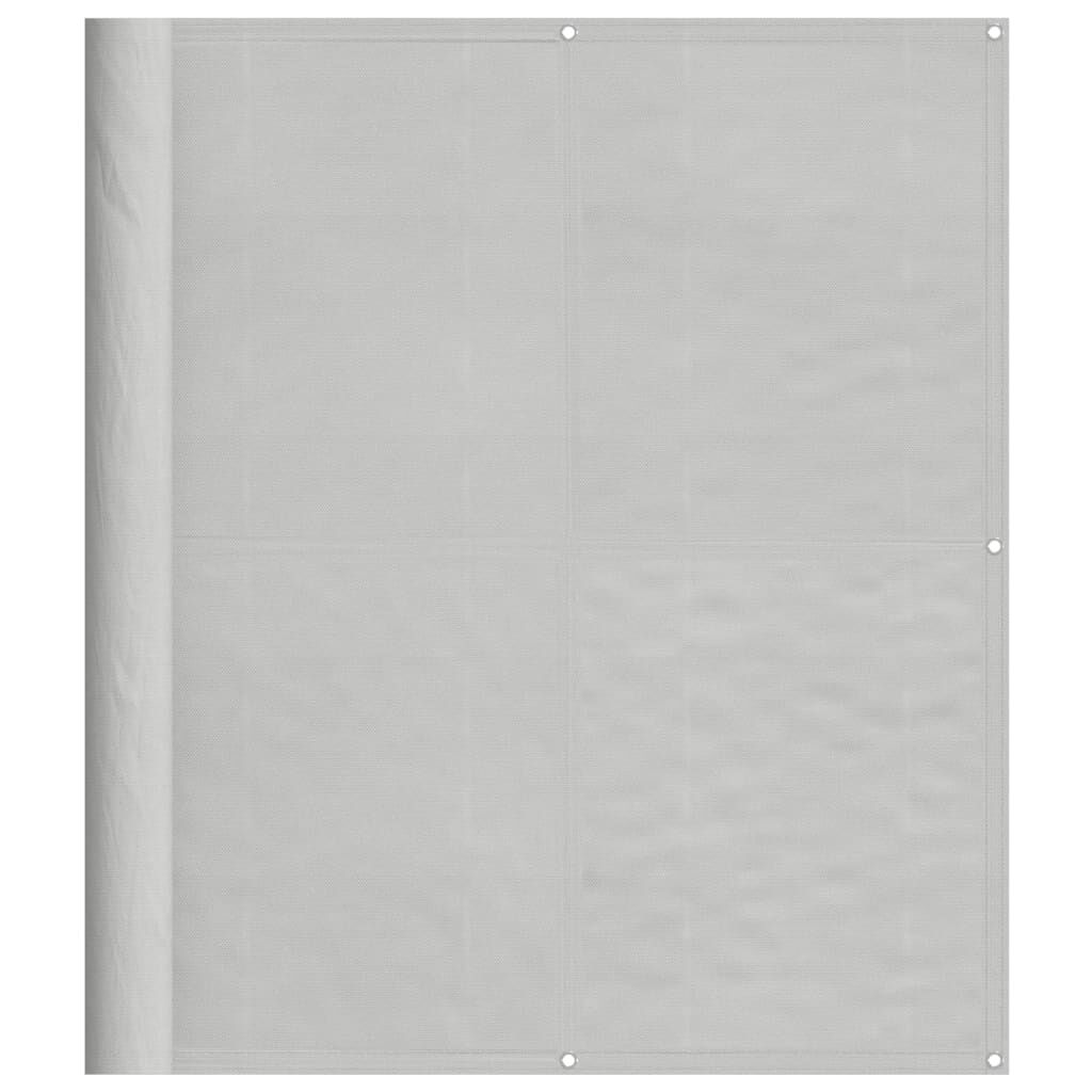 vidaXL Διαχωριστικό Βεράντας Αν.Γκρι 120x400εκ 100% Πολ. Ύφασμα Oxford