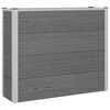 vidaXL &Upsilon;&pi;&epsilon;&rho;&upsilon;&psi;&omega;&mu;έ&nu;&eta; &Zeta;&alpha;&rho;&nu;&tau;&iota;&nu;&iota;έ&rho;&alpha; &Gamma;&kappa;&rho;&iota; 100 x 30 x 82 &epsilon;&kappa; WPC &kappa;&alpha;&iota; &Alpha;&lambda;&omicron;&upsilon;&mu;ί&nu;&iota;&omicron;