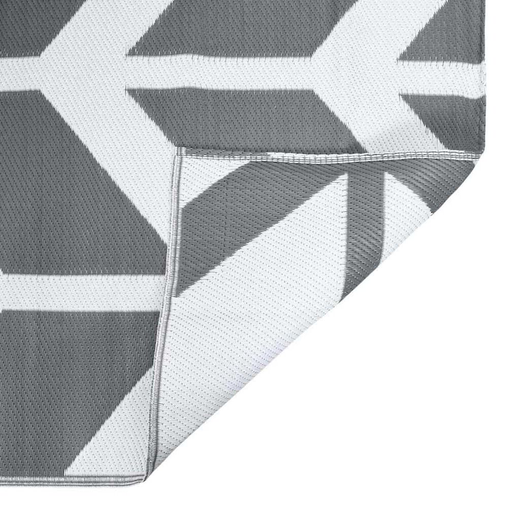vidaXL Χαλί εξωτερικού χώρου Γκρι 300 x 400 cm PP