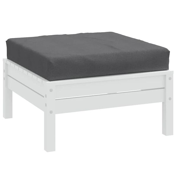 vidaXL Μαξιλάρι Παλέτας Ανθρακί 60x60x9,5 εκ. Ύφασμα