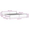 vidaXL Πλαίσιο Κρεβατιού Συρτάρια Λευκό 180 x 200 εκ Super King Size