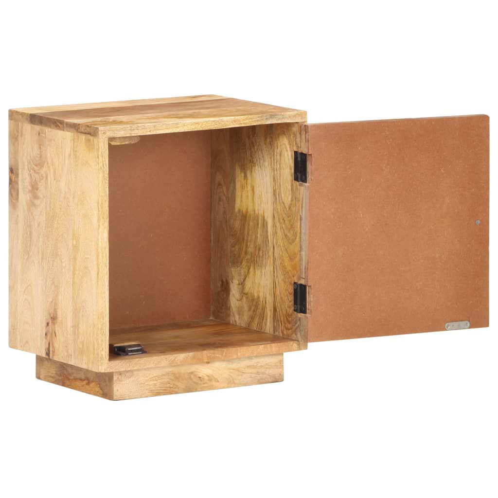 vidaXL Κομοδίνο 40 x 30 x 45 εκ. από Μασίφ Ξύλο Μάνγκο