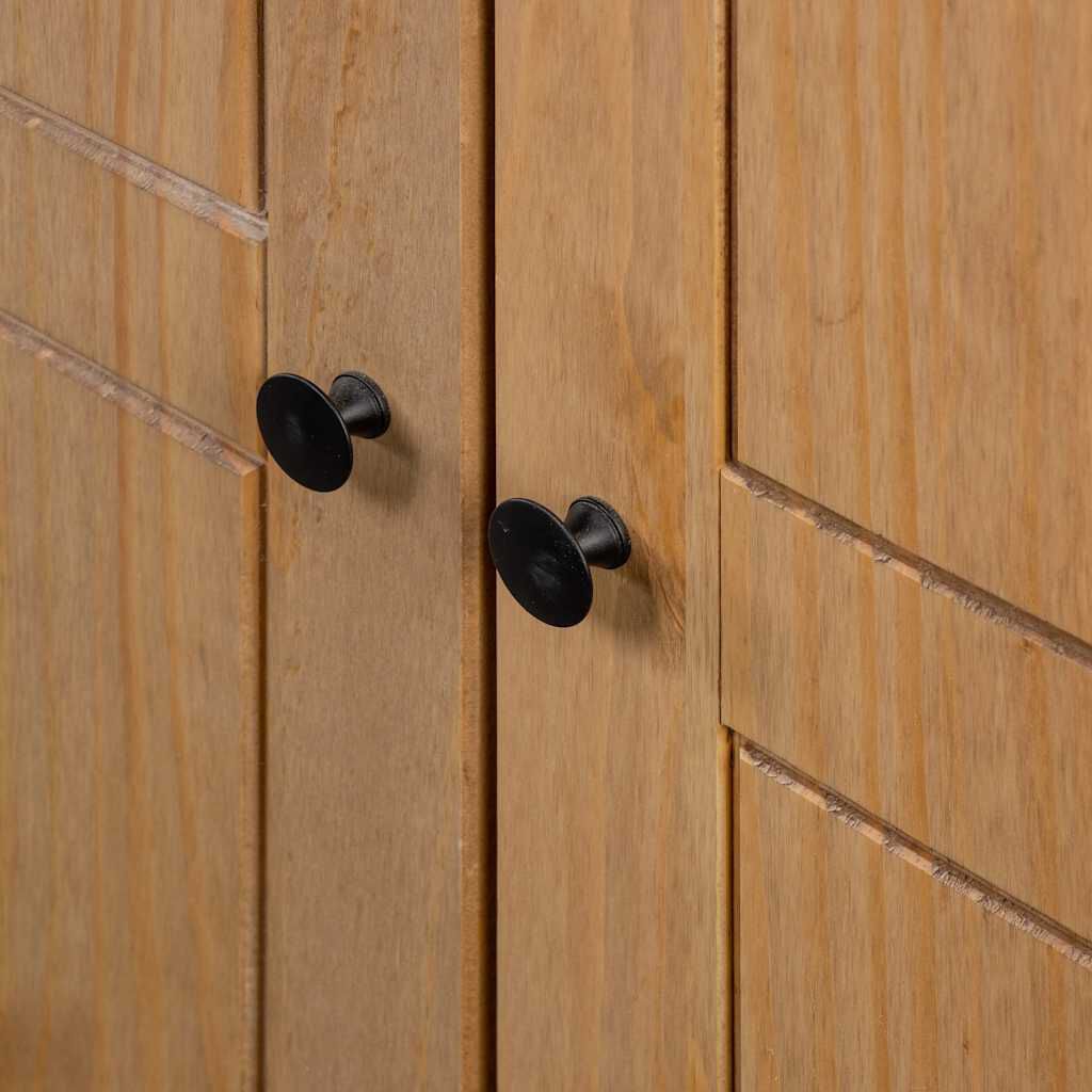 vidaXL Ντουλάπα 80 x 50 x 171,5 εκ. από Μασίφ Ξύλο Πεύκου Σειρά Panama