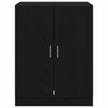 vidaXL Ντουλάπα Πλυντηρίου με πόρτα Μαύρη Οξυά 70,5 x 71,5 x 91,5 εκ