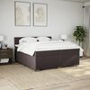 vidaXL &Kappa;&rho;&epsilon;&beta;ά&tau;&iota; Boxspring &mu;&epsilon; &Sigma;&tau;&rho;ώ&mu;&alpha; &Sigma;&kappa;&omicron;ύ&rho;&omicron; &Kappa;&alpha;&phi;έ 200x200 &epsilon;&kappa;. &Upsilon;&phi;&alpha;&sigma;&mu;ά&tau;&iota;&nu;&omicron;
