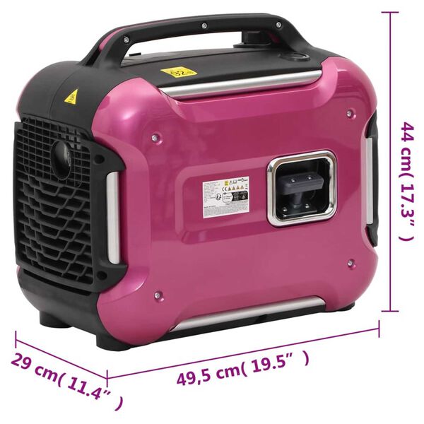 vidaXL Γεννήτρια Βενζίνης Φορητή 1880W 4-χρονη