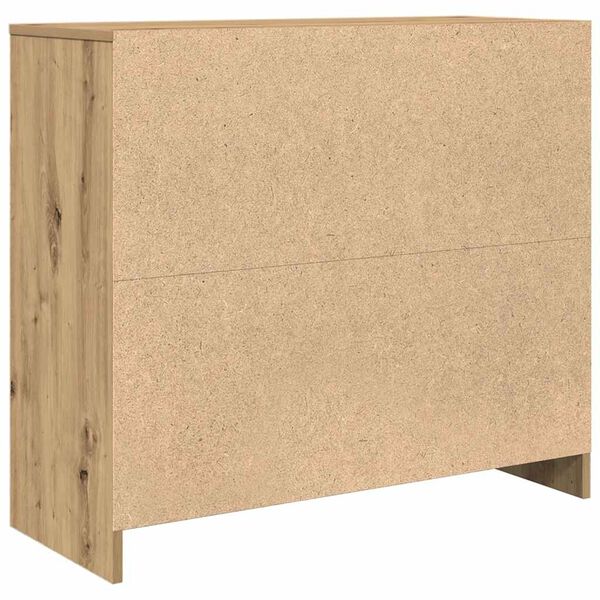 vidaXL Ντουλάπι τεχνίτης Δρυς 85x34x76 εκ. από Επεξεργασμένο Ξύλο