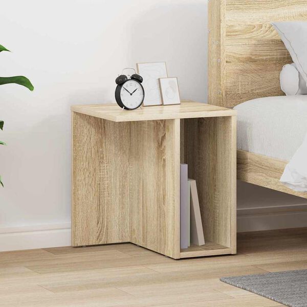 vidaXL End Table &Delta;&rho;ύ&sigmaf; Sonoma 37 x 32 x 40 &epsilon;&kappa; &Epsilon;&pi;&epsilon;&xi;&epsilon;&rho;&gamma;&alpha;&sigma;&mu;έ&nu;&omicron; &xi;ύ&lambda;&omicron;