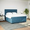 vidaXL &Kappa;&rho;&epsilon;&beta;ά&tau;&iota; Boxspring &mu;&epsilon; &Sigma;&tau;&rho;ώ&mu;&alpha; &Mu;&pi;&lambda;&epsilon; 180x200 &epsilon;&kappa;. &Beta;&epsilon;&lambda;&omicron;ύ&delta;&iota;&nu;&omicron;