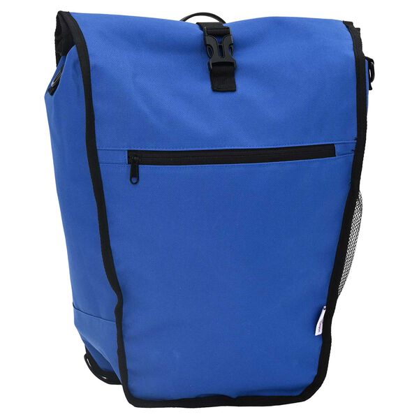 vidaXL Τσάντα Ποδηλάτου για Ράγες Pannier 20 L Μπλε 34x16x59 εκ.