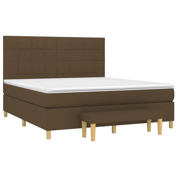vidaXL &Kappa;&rho;&epsilon;&beta;ά&tau;&iota; Boxspring &mu;&epsilon; &Sigma;&tau;&rho;ώ&mu;&alpha; &Sigma;&kappa;&omicron;ύ&rho;&omicron; &Kappa;&alpha;&phi;έ 180x200 &epsilon;&kappa; &Upsilon;&phi;&alpha;&sigma;&mu;ά&tau;&iota;&nu;&omicron;
