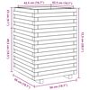 vidaXL Ζαρντινιέρα 50x50x72,5 εκ. Εμποτισμ. Ξύλο Πεύκου