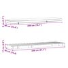 vidaXL &Kappa;&alpha;&nu;&alpha;&pi;έ&sigmaf; &Kappa;&rho;&epsilon;&beta;ά&tau;&iota; Futon &mu;&epsilon; &Sigma;&tau;&rho;ώ&mu;&alpha; 90x206x11 &epsilon;&kappa;. &Mu;&alpha;&sigma;ί&phi; &Xi;ύ&lambda;&omicron; &Pi;&epsilon;ύ&kappa;&omicron;&upsilon;