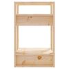 vidaXL Βιβλιοθήκη/Διαχωριστικό Χώρου 41x35x57 εκ. Μασίφ Ξύλο Πεύκου