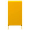 vidaXL Ντουλάπι Μουσταρδί 35x39x73,5 εκ. από Χάλυβα Ψυχρής Έλασης