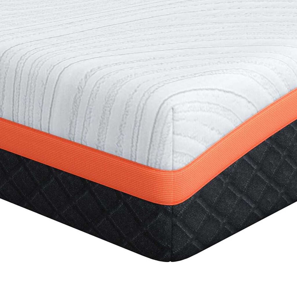 vidaXL Στρώμα Λευκό, Γκρι 70 x 200 cm Pěna