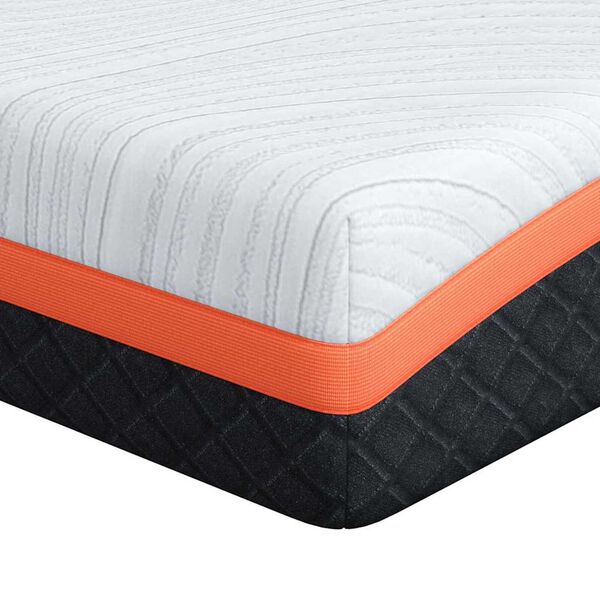 vidaXL Στρώμα Λευκό, Γκρι 70 x 200 cm Pěna