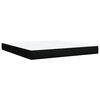 vidaXL &Kappa;&rho;&epsilon;&beta;ά&tau;&iota; Boxspring &mu;&epsilon; &Sigma;&tau;&rho;ώ&mu;&alpha; &Mu;&alpha;ύ&rho;&omicron; 180x200 &epsilon;&kappa;. &Upsilon;&phi;&alpha;&sigma;&mu;ά&tau;&iota;&nu;&omicron;