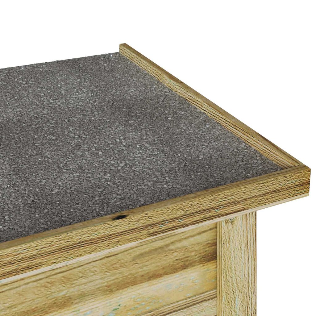 vidaXL Κουτί Αποθήκευσης 44x119x57 εκ., Ενισχυμένο Ξύλο Πεύκου