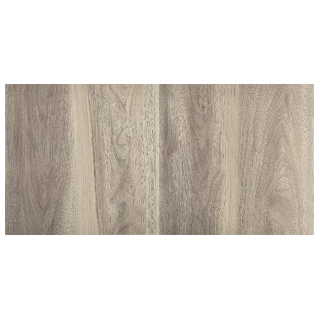 vidaXL Δάπεδο Αυτοκόλλητο Taupe 55 τεμ. 5,11 μ² από PVC