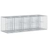 vidaXL &Alpha;&nu;&alpha;&sigma;&eta;&kappa;&omega;&mu;έ&nu;&omicron; &kappa;&rho;&epsilon;&beta;ά&tau;&iota; gabion &Alpha;&sigma;&eta;&mu;ί 180 x 60 x 55 &epsilon;&kappa;