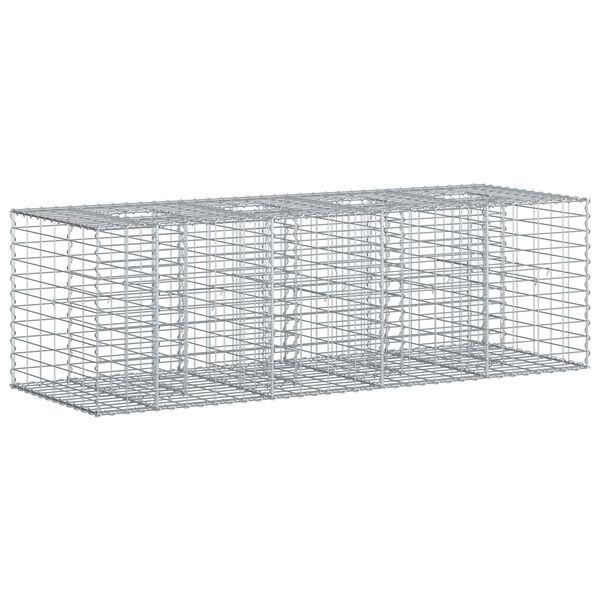 vidaXL &Alpha;&nu;&alpha;&sigma;&eta;&kappa;&omega;&mu;έ&nu;&omicron; &kappa;&rho;&epsilon;&beta;ά&tau;&iota; gabion &Alpha;&sigma;&eta;&mu;ί 180 x 60 x 55 &epsilon;&kappa;