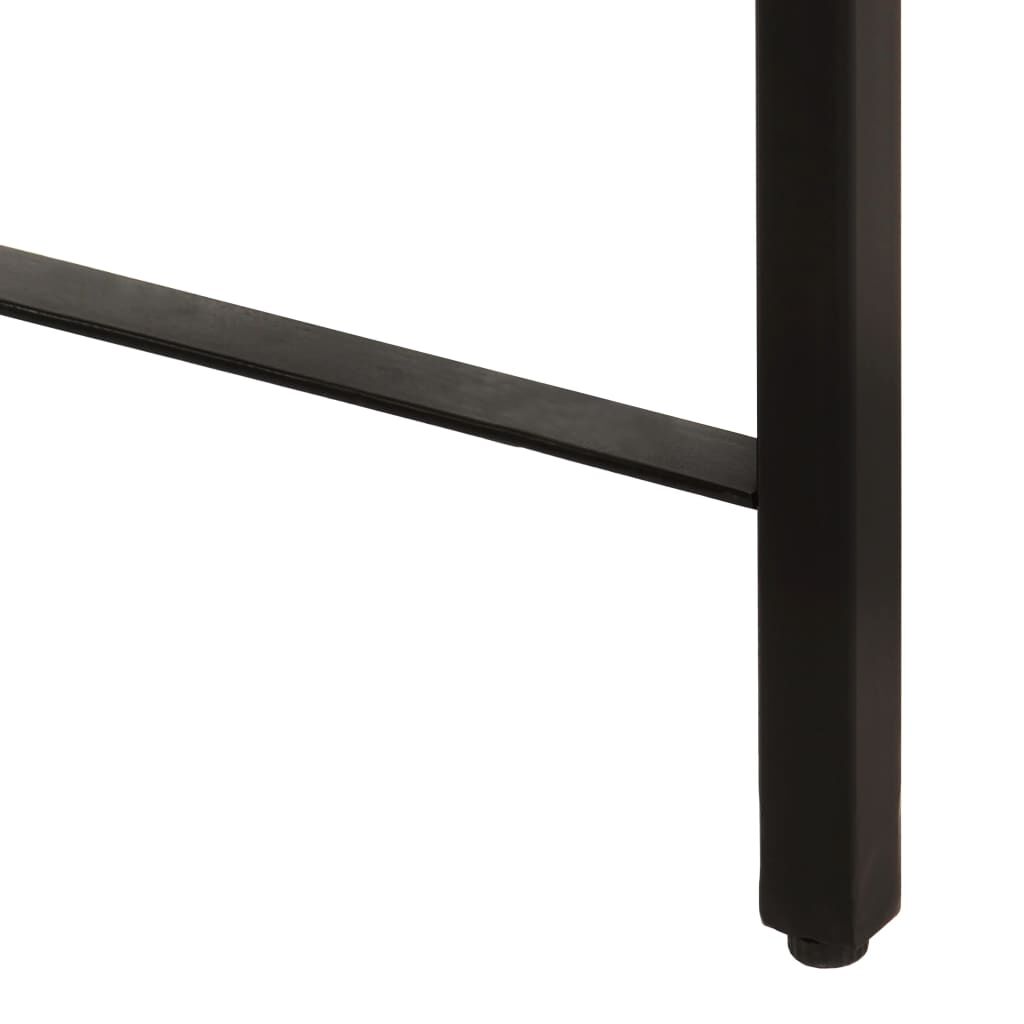 vidaXL Βιβλιοθήκη με 4 Επίπεδα 160 x 35 x 160 εκ. Μασίφ Ξύλο Μάνγκο