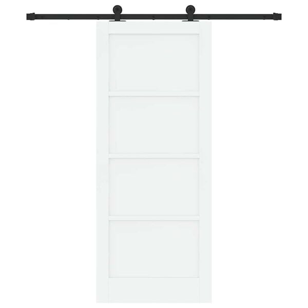 vidaXL &Sigma;&upsilon;&rho;ό&mu;&epsilon;&nu;&eta; &Pi;ό&rho;&tau;&alpha; &Lambda;&epsilon;&upsilon;&kappa;ό &kappa;&alpha;&iota; &Mu;&alpha;ύ&rho;&omicron; 83 x 202 &epsilon;&kappa;.