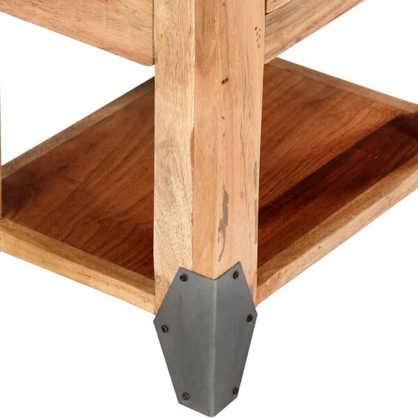 vidaXL Κομοδίνο 40 x 30 x 51 εκ. από Μασίφ Ξύλο Ακακίας