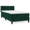 vidaXL &Kappa;&rho;&epsilon;&beta;ά&tau;&iota; Boxspring &mu;&epsilon; &Sigma;&tau;&rho;ώ&mu;&alpha; &Sigma;&kappa;&omicron;ύ&rho;&omicron; &Pi;&rho;ά&sigma;&iota;&nu;&omicron; 90x200 &epsilon;&kappa;. &Beta;&epsilon;&lambda;&omicron;ύ&delta;&iota;&nu;&omicron;
