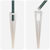 vidaXL Στύλος Περιφράξεων Άλλο 26 pcs Ασημί 3.2 x 3.2 x 170 εκ Ατσάλι