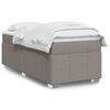 vidaXL &Kappa;&rho;&epsilon;&beta;ά&tau;&iota; Boxspring &mu;&epsilon; &Sigma;&tau;&rho;ώ&mu;&alpha; Taupe 80x200 &epsilon;&kappa;. &Upsilon;&phi;&alpha;&sigma;&mu;ά&tau;&iota;&nu;&omicron;