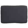 vidaXL Σετ Μαξιλαριών Πάγου 2 pcs Μαύρο 120 x 80 x 12 cm Ύφασμα Oxford
