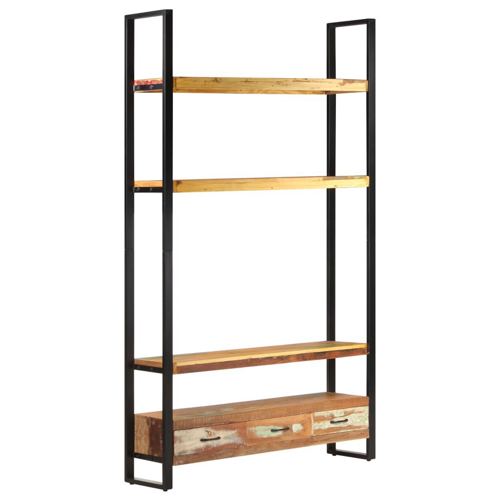 vidaXL Ραφιέρα 118 x 30 x 200 εκ. από Μασίφ Ανακυκλωμένο Ξύλο
