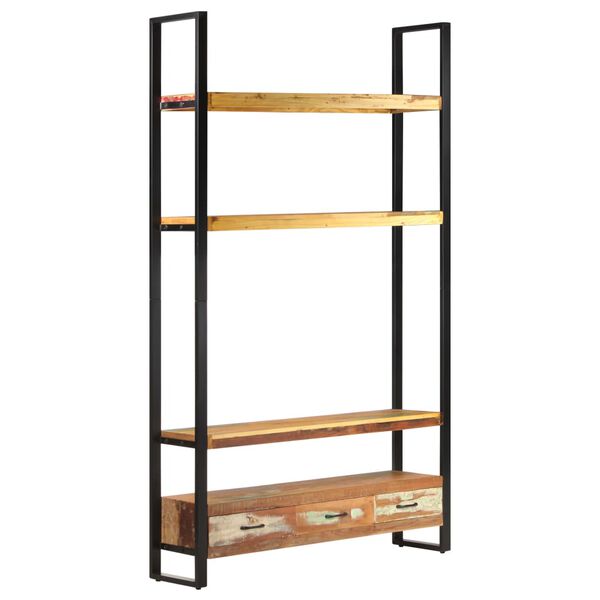 vidaXL Ραφιέρα 118 x 30 x 200 εκ. από Μασίφ Ανακυκλωμένο Ξύλο