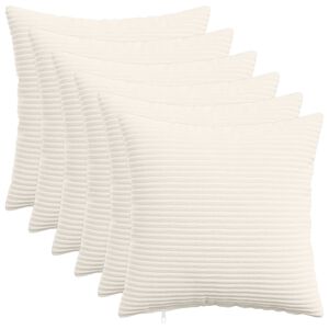 vidaXL &Kappa;ά&lambda;&upsilon;&mu;&mu;&alpha; &Mu;&alpha;&xi;&iota;&lambda;&alpha;&rho;&iota;&omicron;ύ 6 pcs HEERLEN &Kappa;&rho;&epsilon;&mu; 30 x 30 cm &kappa;&omicron;&rho;&nu;&tau;&omicron;&upsilon;&rho;ό&iota;