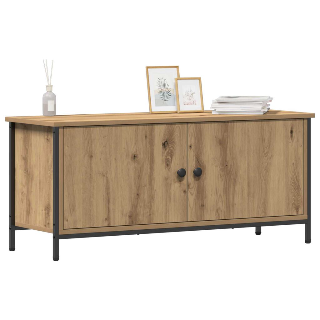 vidaXL Τηλεόραση Στάντ - Artisan Oak Artisan oak Επεξεργασμένο ξύλο