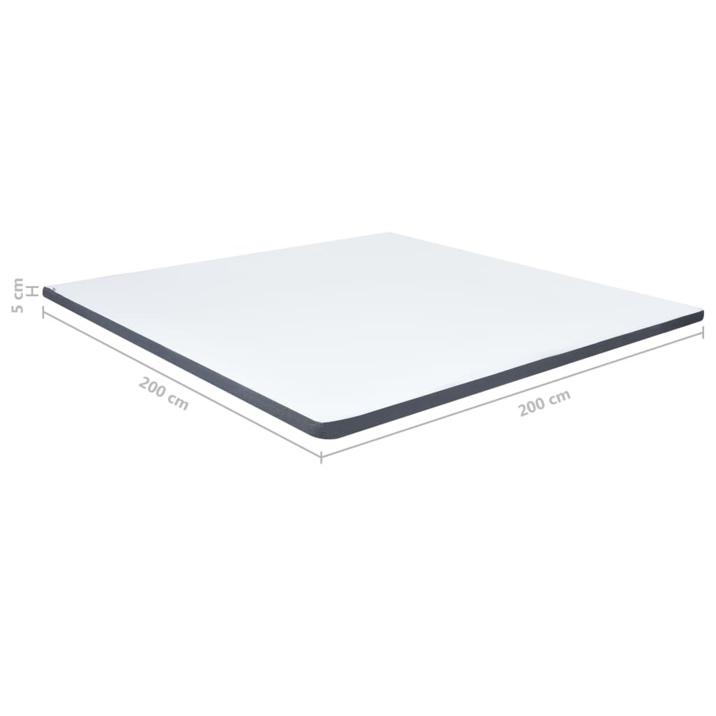 vidaXL Ανώστρωμα για Κρεβάτι Boxspring 200 x 200 x 5 εκ.