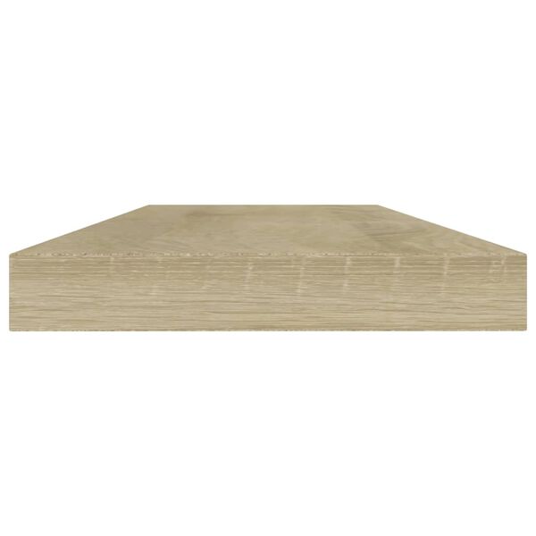 vidaXL Ράφια Βιβλιοθήκης 8 τεμ. Sonoma Δρυς 40x10x1,5 εκ. Μοριοσανίδα