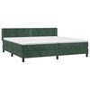 vidaXL &Kappa;&rho;&epsilon;&beta;ά&tau;&iota; Boxspring &mu;&epsilon; &Sigma;&tau;&rho;ώ&mu;&alpha; &Sigma;&kappa;&omicron;ύ&rho;&omicron; &Pi;&rho;ά&sigma;&iota;&nu;&omicron; 200x200&epsilon;&kappa;. &Beta;&epsilon;&lambda;&omicron;ύ&delta;&iota;&nu;&omicron;